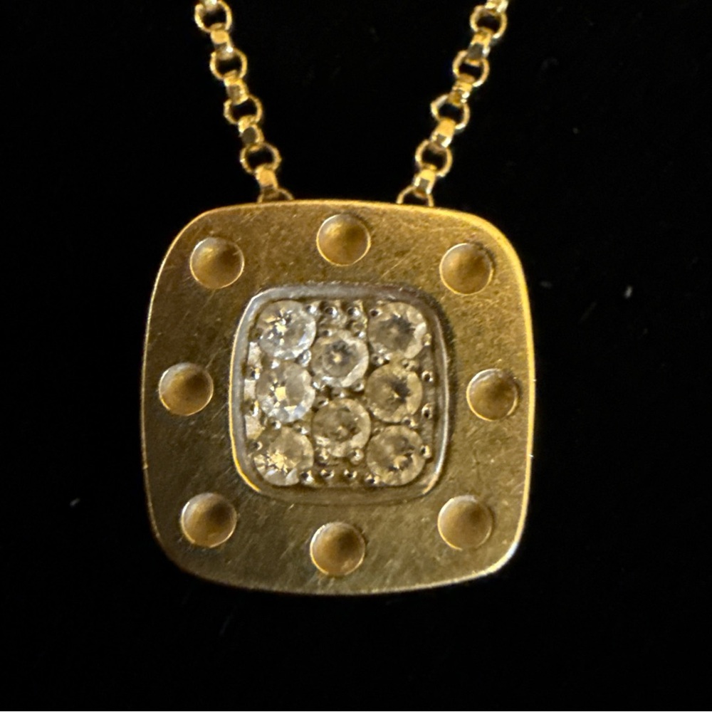 Roberto Coín Pois Moi Diamond pendant necklace